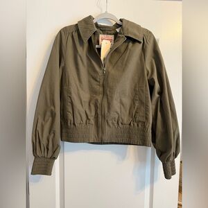 Levi's Women’s sOlive Cotton Bomber Jacket